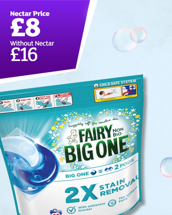 Clean up with up to Half Price savings.